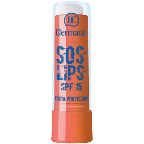 Dermacol SOS Lips Extra Protection SPF15 balzam na pery Chocolate 3,5 ml