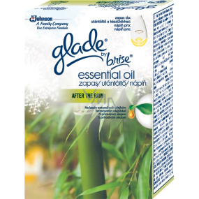 Glade Essential Oil After The Rain elektrický osviežovač vzduchu náhradná náplň 20 ml