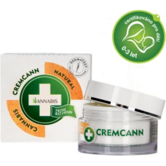 Annabis Cremcann Omega 3-6 prírodné detoxikačné pleťový krém 50 ml