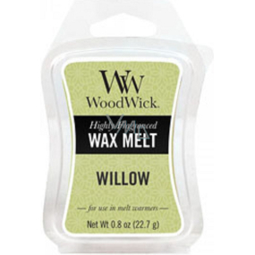 Woodwick Willow - Vrbové kvety vonný vosk do aromalampy 22.7 g