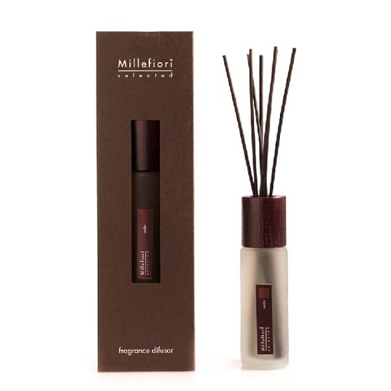 Millefiori Milano Selected Cedar - Céder Difuzér 100 ml + 7 stebiel v dĺžke 28 cm do menších priestorov vydrží 5-6 týždňov