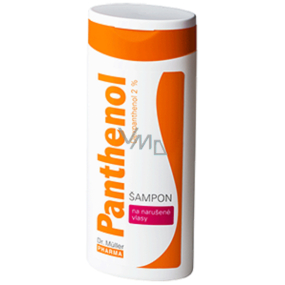 Dr. Müller Panthenol 2% šampón pre narušené vlasy s dexpanthenolom 250 ml