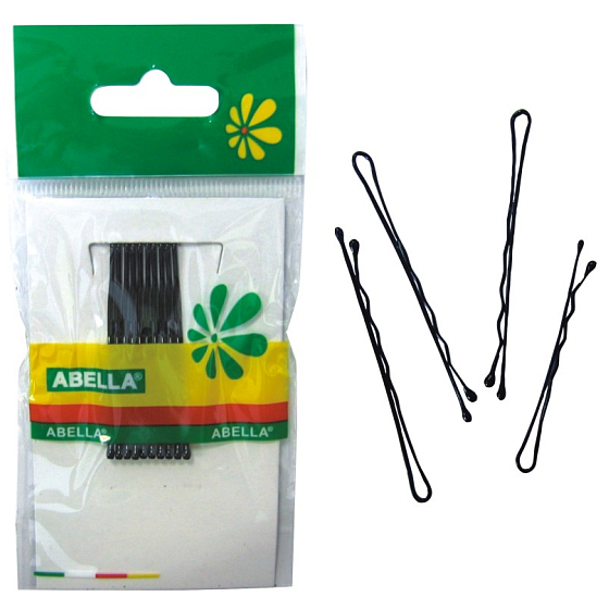 Abella Vlásenka čierna malá 5 cm 10 kusov