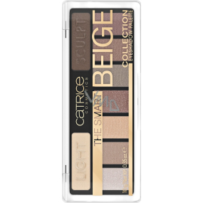 Catrice The Smart Beige Collection Eyeshadow Palette paleta očných tieňov 010 Nude But Not Naked 10 g