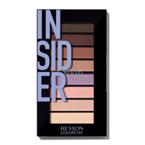 Revlon Looks Book Palette dlhotrvajúci vysoko pigmentované očné tiene 940 Insider 3,4 g