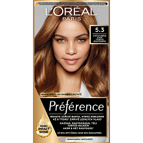 L'oreal Paris Préférence farba na vlasy, Virginie, svetlá hnedá 5.3