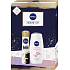 Nivea Diamond Soft antiperspirant dezodorant sprej 150 ml + sprchový gél 250 ml, kozmetická súprava pre ženy