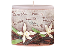 Emóciám Vanilka Vanilla vonná sviečka elipsa 110 x 45 x 110 mm