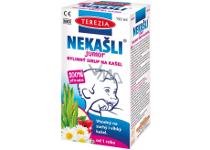 Terezia nekašle Junior 100% prírodný bylinný sirup pre podráždený krk v období nachladnutia 150 ml