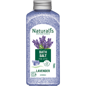 Naturalis Lavender soľ do kúpeľa s vôňou levandule 1000 g
