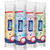 Velvet Natural Comfort vatové odličovacie tampóny okrúhle 120 kusov