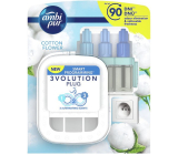 Ambi Pur 3 Volution Cotton Flower elektrický osviežovač kompletný strojček 20 ml