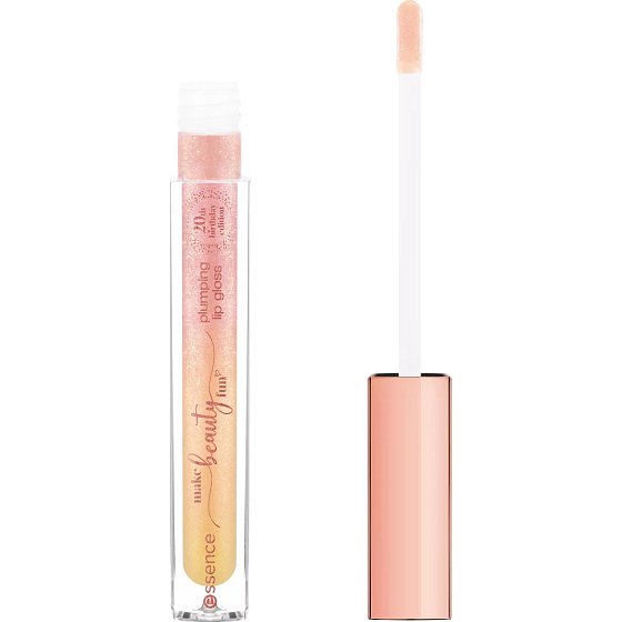 Essence Make Beauty Fun Plumping Lipgloss Lesk na pery 01 Swipe For Happiness! 3,8 ml