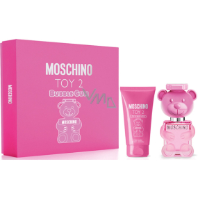Moschino Toy 2 Bubble Gum toaletná voda 30 ml + telové mlieko 50 ml, darčeková sada pre ženy