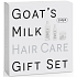 Ziaja Goat´s Milk Hair Care šampón na vlasy 400 ml + kondicionér na vlasy 200 ml + maska na vlasy 200 ml, kozmetická sada pre ženy