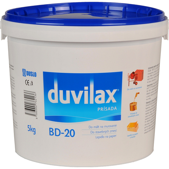 Duvilax BD-20 prísada do stavebných zmiešav, 5 kg