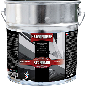 Pragoprimer Standard S2000 základná farba na kov, 0110 šedá, 9 l