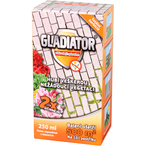 Gladiator Herbicid na burinu, 500 m², 250 ml