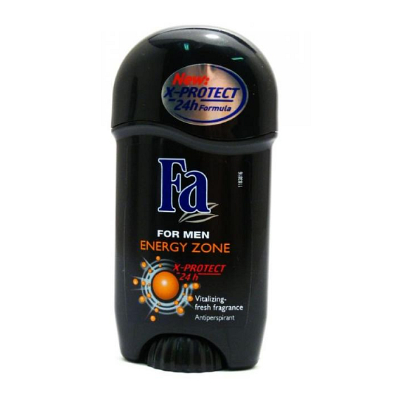 Fa Men 3D Energy Zone antiperspirant dezodorant stick pre mužov 50 ml