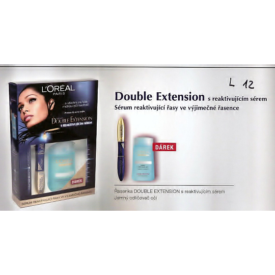 Loreal Paris Double Extension s reaktivujícím sérom, kozmetická sada