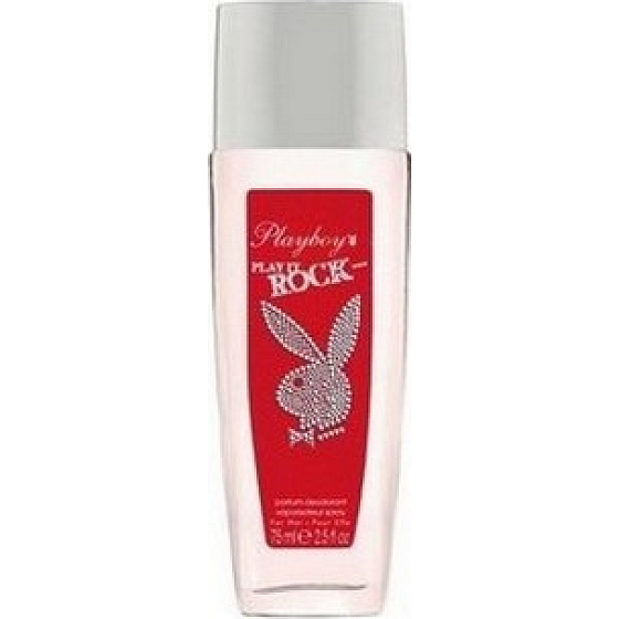 Playboy Play It Rock parfumovaný dezodorant sklo pre ženy 75 ml