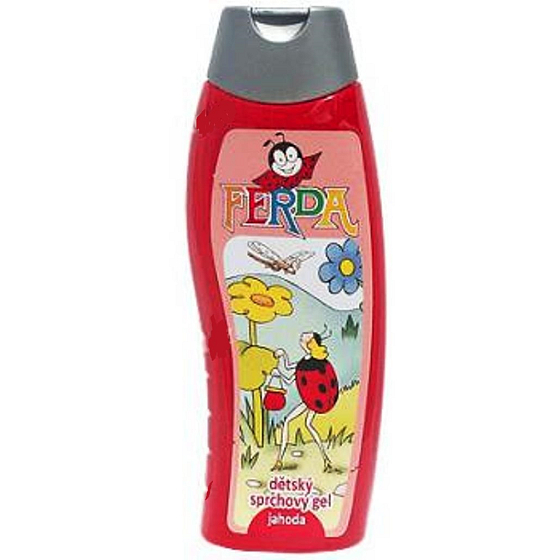 Bohemia Gifts Kids Ferdo Jahoda sprchový gél 300 ml