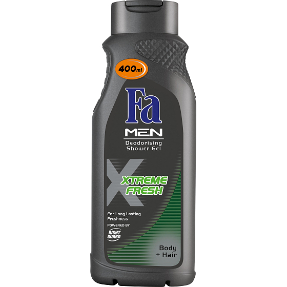 Fa Men Xtreme Fresh sprchový gél na telo a vlasy 400 ml