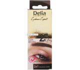 Delia Cosmetics Color Cream farbiace krém na obočie 3.0 Tmavohnedá 15 ml + 15 ml