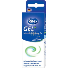 Ritex Gel + Lubricant & Massage Gel Alo Vera lubrikačný a masážny gél 50 ml