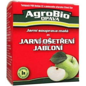 AgroBio Jarná súprava malá pre jarné ošetrenie jabloní Por Reldan 22 1 x 25 ml + Silwet Star 1 x 5 ml