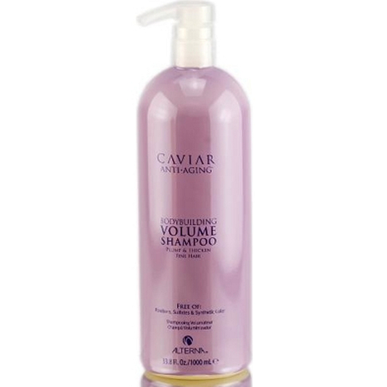 Alterna Caviar Volume Bodybuilding kaviárový šampón pre trvalý objem vlasov 1000 ml Maxi
