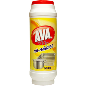 Ava Na riad čistiaci prášok na čistenie bežného kuchynského riadu 550 g