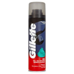 Gillette Classic Regular gél na holenie pre mužov 200 ml
