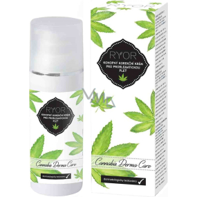 Ryor Cannabis Derma Care Konopný korekčný krém pre problematickú pleť 50 ml