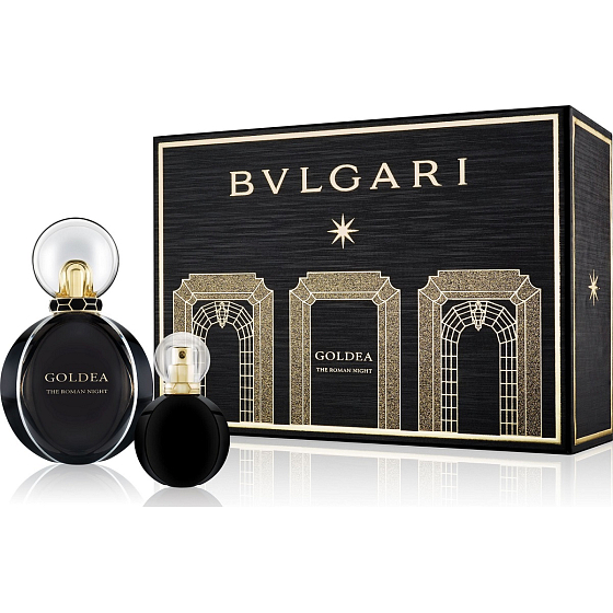 Bvlgari Goldea the Roman Night toaletná voda pre ženy 50 ml + toaletná voda 15 ml, darčeková sada