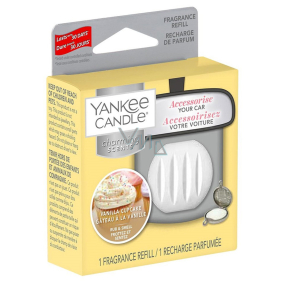 Yankee Candle Vanilla Cupcake - Vanilkový košíček náplň vône do auta Charming Scents 30 g