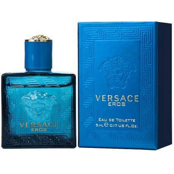 Versace Eros toaletná voda pre mužov 5 ml, Miniatúra