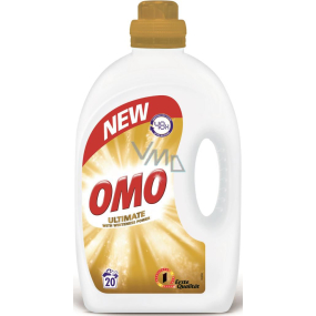 Omo Ultimate With Whiteness Power gél na pranie, biele prádlo 25 dávok 1,83 l