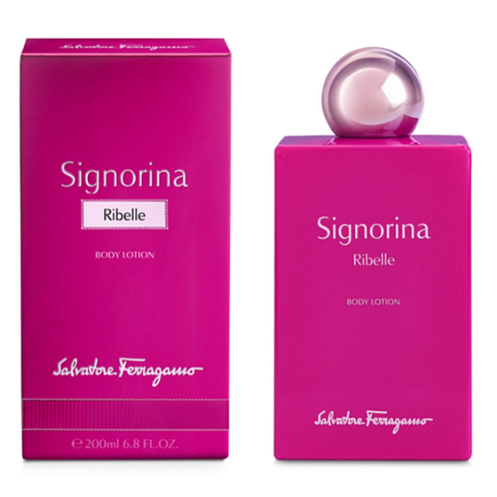 Salvatore Ferragamo Signorina Ribelle telové mlieko pre ženy 200 ml