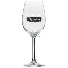 Albi Môj Bar Mega pohár na víno Šetrím vodu, pijem víno 670 ml