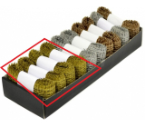 Ditipo Jutová stuha Metalická zlatá 2 m x 5 cm