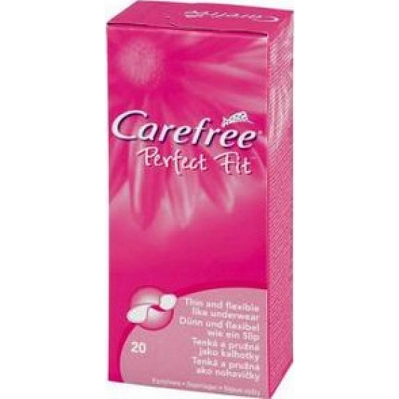 Carefree Perfect Fit slipové intímne vložky 20 kusov