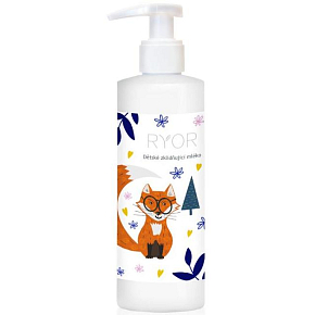 Ryor Upokojujúce telové mlieko pre deti s dávkovačom 200 ml