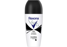 Rexona Invisible Black & White antiperspirant deodorant roll-on pre ženy 50 ml