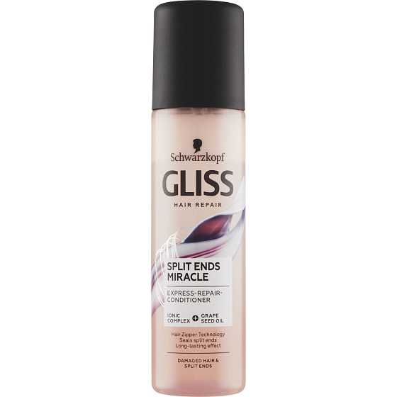 Gliss Split Ends Miracle Express Repair balzam, 200 ml