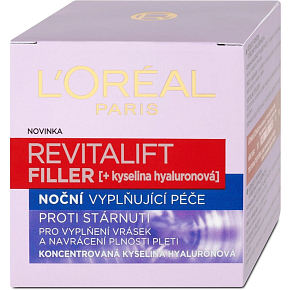 L'Oréal Paris Revitalift Filler nočný krém, 50 ml
