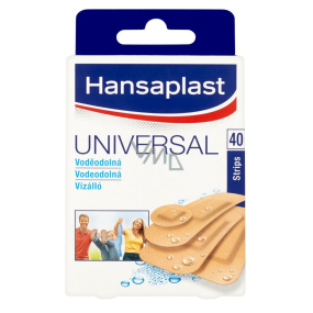 Hansaplast Universal silno priľnavá náplasť 40 kusov