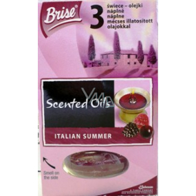 Brise Italian Summer vonný olej 3 náplne vonného oleja po 15 g