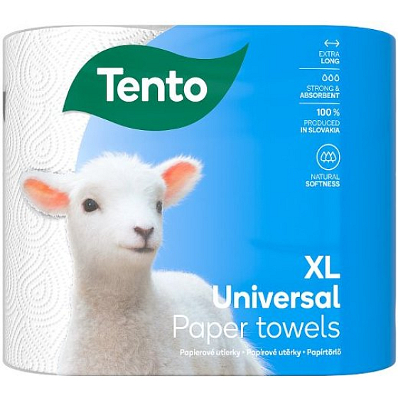 Tento Giant XL kuchynské papierové utierky 2 vrstvové 80 m 2 kusy