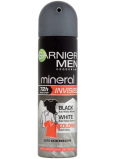Garnier Men Invisible Black White Colors antiperspirant deodorant sprej pre mužov 150 ml